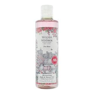 Woods of windsor True Rose, gel doccia idratante, 250 ml
