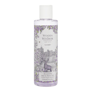 Woods Of Windsor Lavanda, Idrata, Gel doccia, Per tutti i tipi di pelle, 250 ml