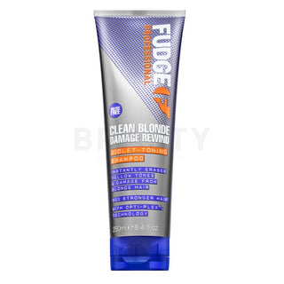 Fudge Professional Clean Blonde Damage Rewind Shampoo Tonificante Viola 250 ml