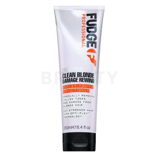 Fudge Professional Clean Blonde Damage Rewind Balsamo Tonificante Viola 250 ml