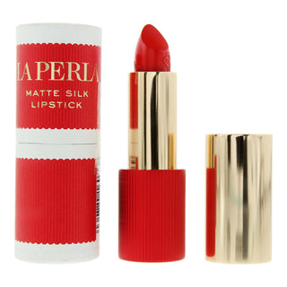 La Perla Rossetto Matte Silk, Matte, Crema, 104, Rosso Tangelo, 3,5 g