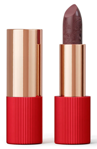 La Perla Rossetto Matte Silk, Matte, Crema, 108, Rosso Prugna, 3,5 g