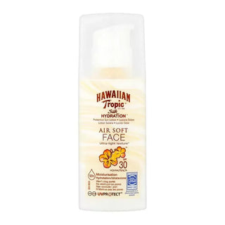 Hawaiian Tropic Silk Hidration Air Soft lozione viso solare SPF30 50ml