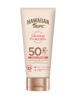 Hawaiian Tropic Crème Visage Éclat SPF50 50ml 