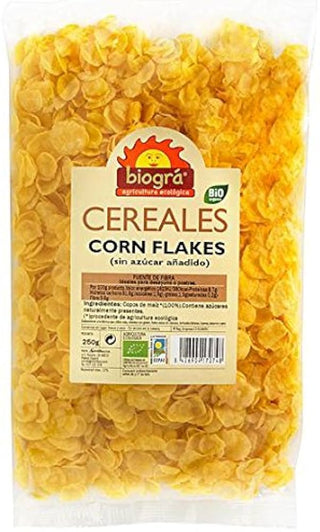 Biográ Corn Flakes Senza Zucchero e Senza Miele 250g — Alimento biologico