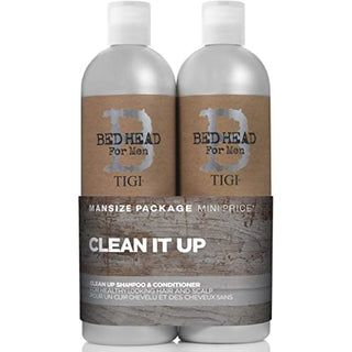 Tigi Bed Head Men Clean Up Set 1500 ml — Set capelli