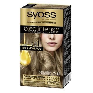 Syoss Oleo Intense Colorazione Permanente per capelli 7-58 Biondo Sabbia