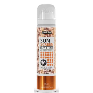 Frezyderm protezione solare On The Move Spf50+ acqua viso 75ml