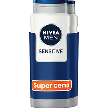 Nivea Duschgel för känslig hud för män (2 x 500 ml)