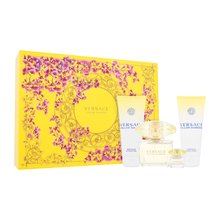 Versace kit box scatola premium regalo Yellow Diamond EDT 90 ml, lozione corpo 100 ml, gel doccia 100 ml e miniatura EDT 5 ml 90 ml
