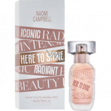 Naomi campbell Aquí para brillar EDT - 15 ml