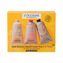L´occitane Set Pink Flowers Hand Cream Trio