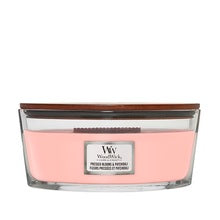Woodwick Pressed Blooms & Patchouli nave fiori schiacciati e patchouli candela profumata - 453,6 g
