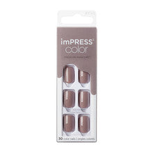 Kiss my face ImPRESS Unhas Prize Color Taupe 30 peças