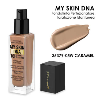 Bella Oggi My Skin Dna Fondotinta Long Lasting 16H Caramel