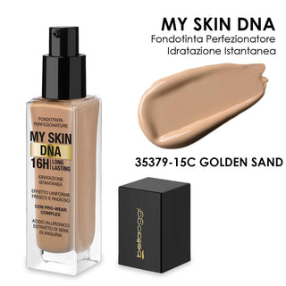Bella Oggi My Skin Dna Fondotinta Long Lasting 16H Golden Sand