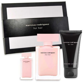 Narciso R. Her Edp Spray Naturale 50Ml + Edp 7.5Ml + Lozione Corpo 50Ml