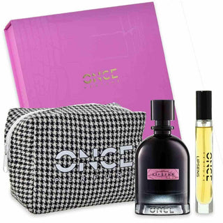 Set Regalo Once: Profumo Once - Lipsense Edpi 100 Ml + Viaggio 10 Ml + Pochette