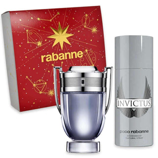 Paco Rabanne Invictus Edt 100 Ml + Deo 150 Ml