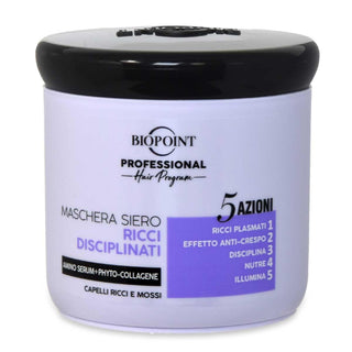 Biopoint Maschera Siero Disciplinante Ricci 400 Ml