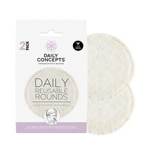 Daily concepts Daily Concepts Discuri umede rotunde reutilizabile din bumbac - 2 buc.