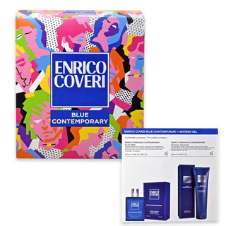 Enrico Coveri Cofanetto Blue Contemporary Edt 100 Ml + Gel Doccia 300 Ml