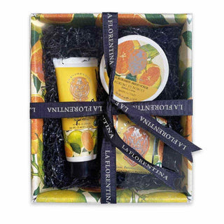 La Florentina Box Crema Mani 75Ml+Scrub Mani 100 Ml+ Soap Agrumi Di Boboli 106 Gr