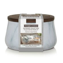 Yankee Candle Vela de flor de tilo para exterior - 283,0 g