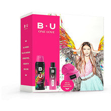 B.u. One Love Gift set EDT 50 ml, deospray 150 ml and cap - 50 ml