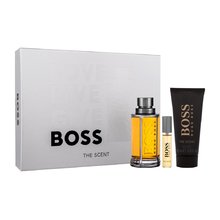 Hugo boss The Scent EDT gift set 100ml, miniature EDT 10ml and shower gel 100ml