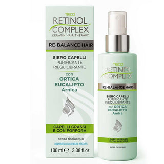 Retinol Complex Siero Capelli Antiforfora Purificante Riequilibrante Con Ortica, Eucalipto E Arnica 100Ml