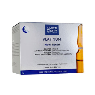 Martiderm Platinum Night Renew 30 ampuller à 2 ml — Serum
