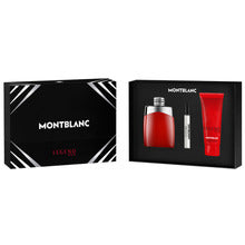 Mont blanc Conjunto de presente Legend Red EDP 100ml, Miniatura EDP 7,5ml e Gel de banho 100ml