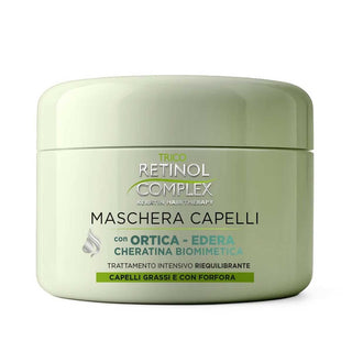 Keratin complex Retinol complex maschera antiforfora trattamento intensivo riequilibrante 300ml