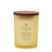 Chesapeake bay candle Strength & Energy Candle (medium glass) - 250.0 g
