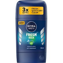 Nivea Fresh Kick Antiperspirant Herr - 50 ml