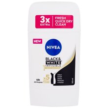 Nivea Svart & Vit Osynlig Silkeslen 48 Timmar (Känslig Hud) - 50ml