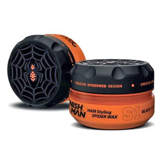 Nishman aqua hair styling spider wax(black widow) s1 150 ml