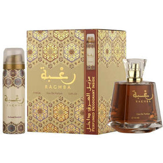Lattafa perfumes Raghba Confezione regalo EDP 100 ml and deospray 50 ml 100ml