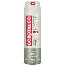 Borotalco Invisible Dry Deo Spray for men 150 ml
