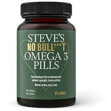 Steves no bull***t Omega 3 No Bull***t Omega-3 Pills (60 pieces)