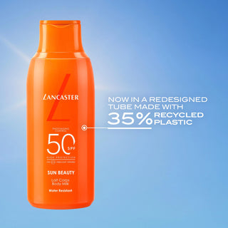 Lancaster Sun Beauty Velvet Tanning Fluid Milk SPF 50 400 ml — Latte corpo solare