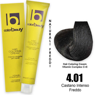 Edelstein colorbeauty tintura 100 ml n. 4.01 castano intenso freddo