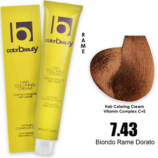 Edelstein colorbeauty tintura 100 ml n. 7.43 biondo rame dorato