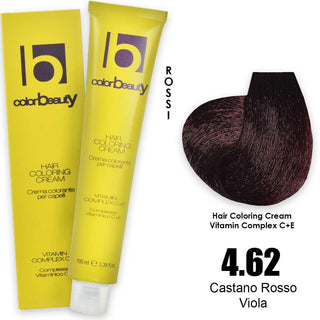 Edelstein colorbeauty tintura 100 ml n 4.62 castano rosso viola