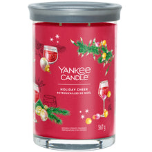 Yankee Candle 节日欢乐签名玻璃杯蜡烛 - 340.0 克