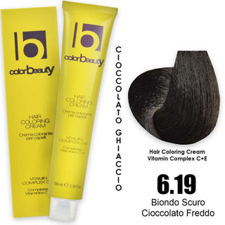 Edelstein colorbeauty tintura 100 ml n 6.19 biondo scuro cioccolato freddo