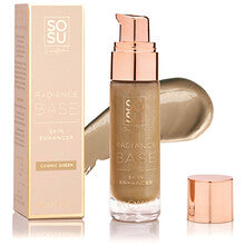Base de maquiagem iluminadora Sosu Radiance 18ml Glow