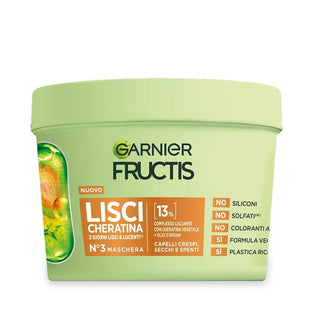 Garnier Fructis Lisci Cheratina N°3 370 ml — 发膜