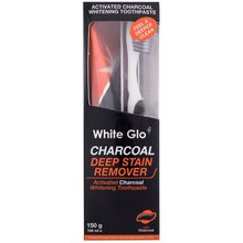 White glo Charcoal Deep Stain Remover Set 100 ml
